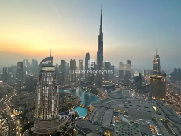 Luxurious Penthouse | Burj View | Vacant | 1 chq