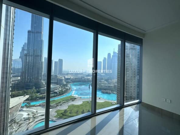 Spacious | Full Burj and Fountain View |High floor