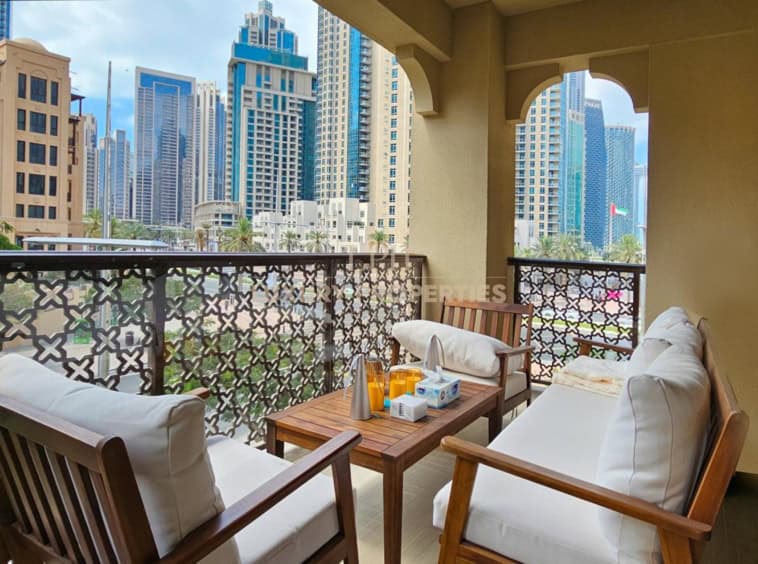 Full Burj View | Upgraded | Bright | Spacious