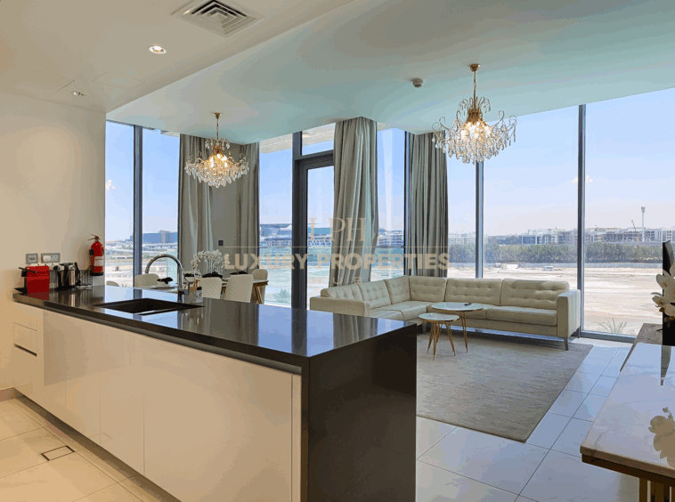 High Floor | Crystal Lagoon View | Balcony