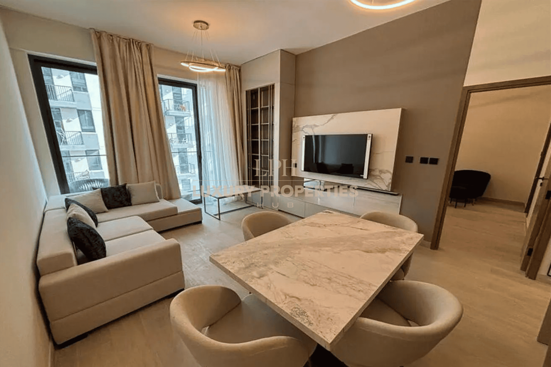 Vacant | Stylishly Furnished | 1-Bedroom + Study